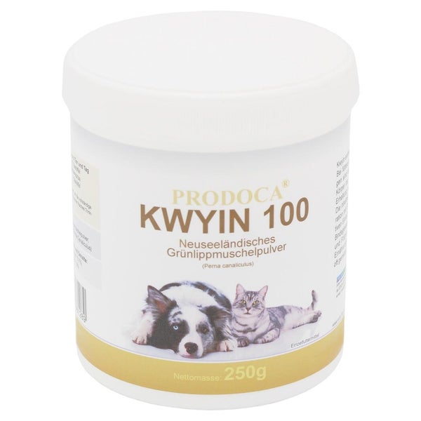 Grünlippenmuschel Kwyin 100 Pulver f.Hun 250 g