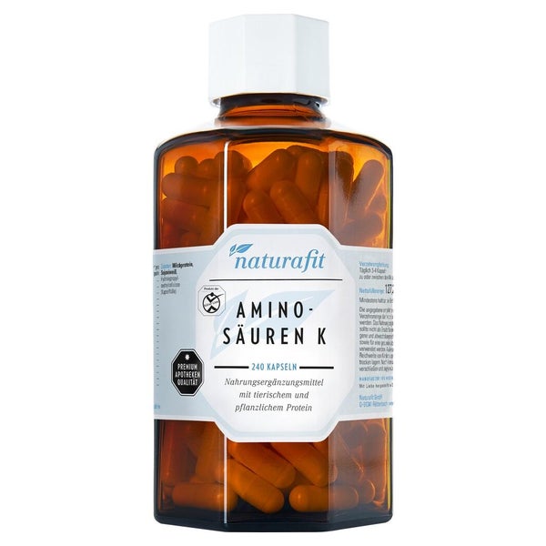 Naturafit Aminosäuren K Kapseln 240 St