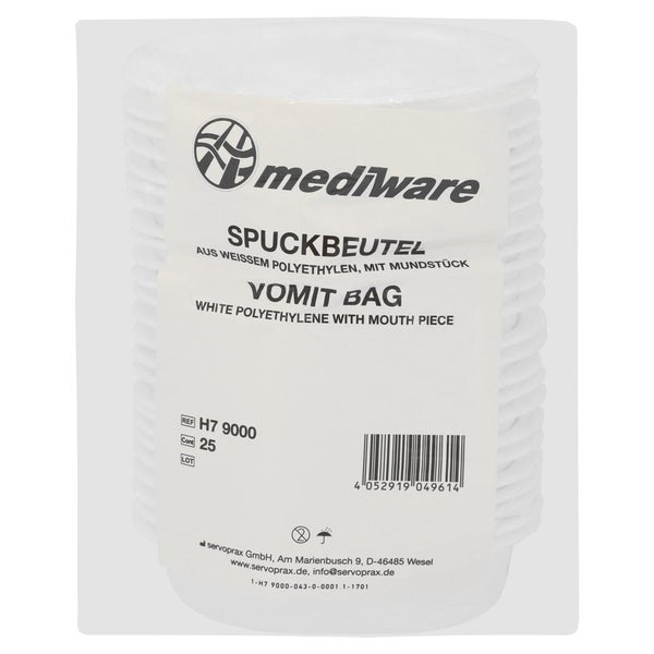 Mediware Spuckbeutel 25 St