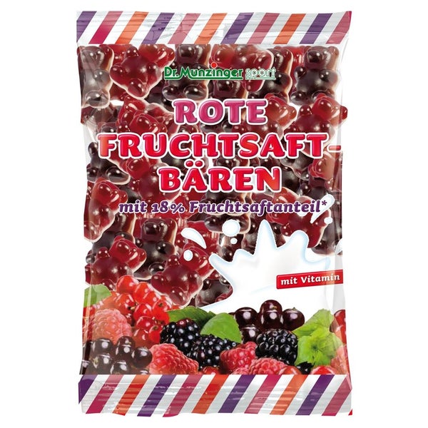 Dr.munzinger rote Fruchtsaft-bären 200 g