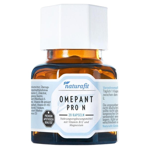 Naturafit Omepant Pro N Kapseln 20 St