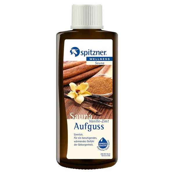 Spitzner Saunaaufguss Vanille Zimt Welln 190 ml