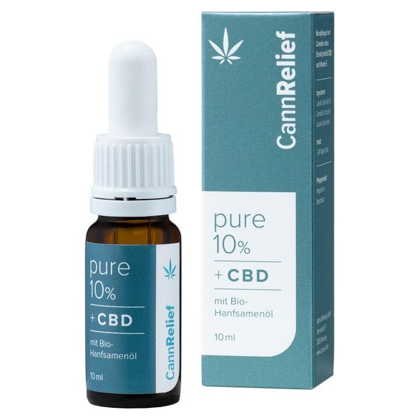 Cannrelief Mundpflegeöl mit 10% CBD 10 ml