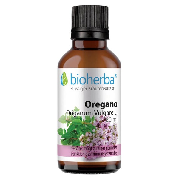 Bioherba Oregano Origanum vulgare L. Tropfen Tinktur 50 ml