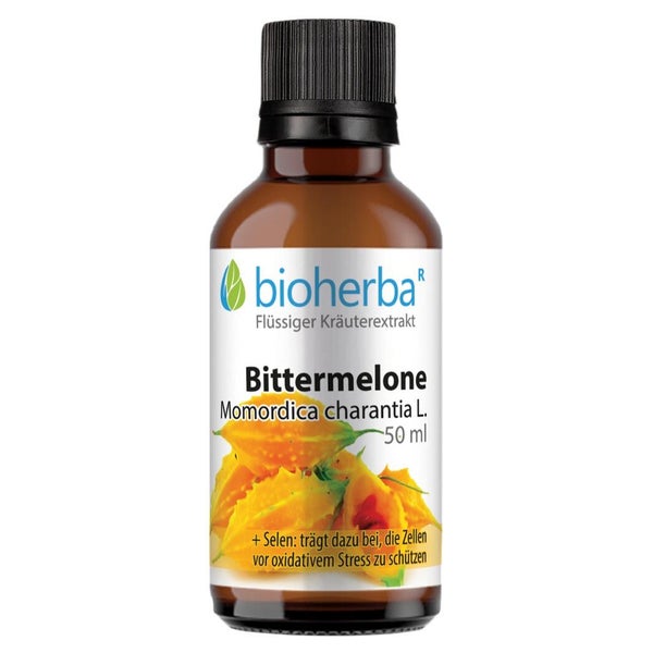 Bioherba Bittermelone Momordica charantia L. Tropfen Tinktur 50 ml