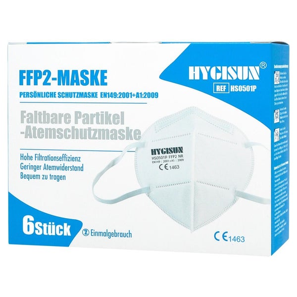 Hygisun Ffp2 Maske 6 St