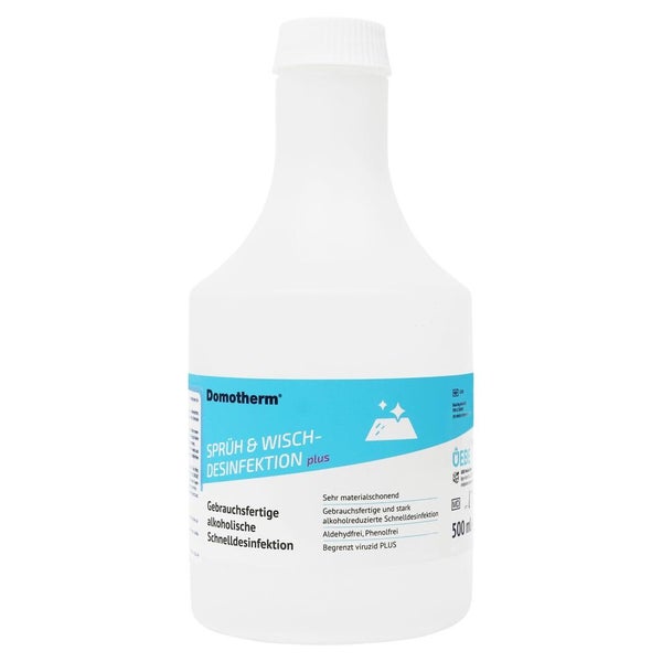 Domotherm Sprüh- & Wischdesinfektion plu 500 ml