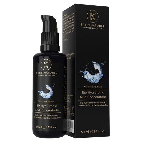 Satin Naturel Bio Hyaluron Serum Hochdosiert Vegan 50 ml