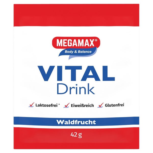 Megamax Vital Drink Waldfrucht Pulver 42 g