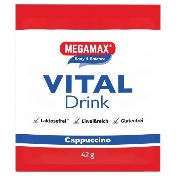 Megamax Vital Drink Cappuccino Pulver 42 g
