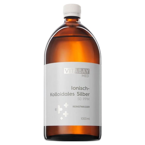 Kolloidales Silber 50 Ppm Reinheitsstufe 99.99 % 1000 ml
