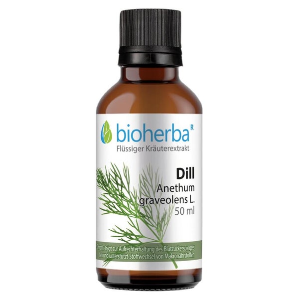 Bioherba Dill Anethum graveolens L. Tropfen Tinktur 50 ml