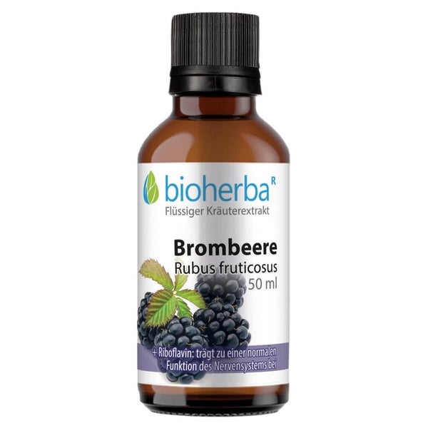 Bioherba Brombeere Rubus fruticosus Tropfen Tinktur 50 ml
