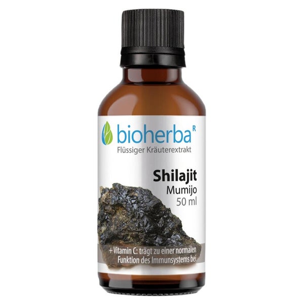Bioherba Shilajit Mumijo Tropfen Tinktur 50 ml