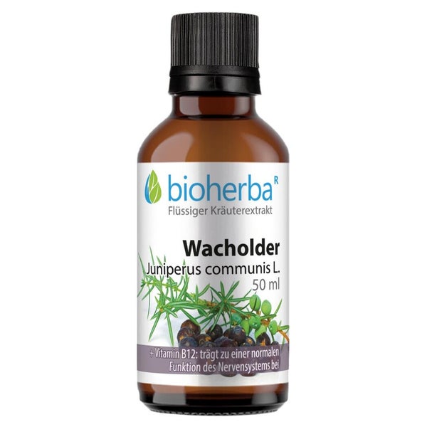 Bioherba Wacholder Juniperus communis L. Tropfen Tinktur 50 ml