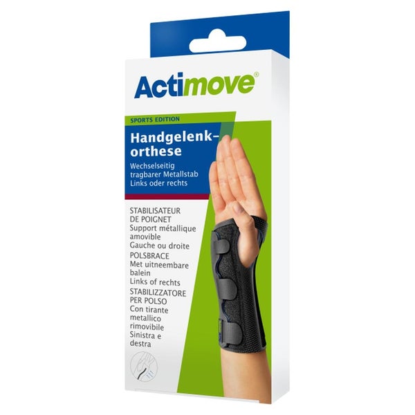 Actimove Sport Handgelenkorth.m.metallst 1 St