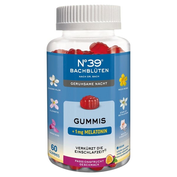 Bachblüten No.39 Emergency+gummies Nacht 60 St