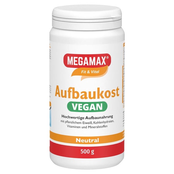 Aufbaukost Vegan Neutral Megamax Pulver 500 g