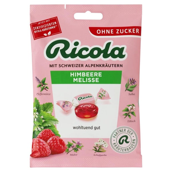 Ricola O.z.beutel Himbeere Melisse Bonbo 75 g