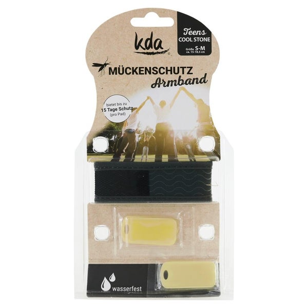 Mückenschutz Armband Teens Cool Stone Kda 1 St