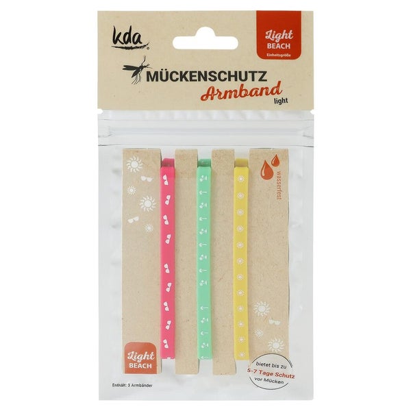 Mückenschutz Armband Light Beach Kda 3 St