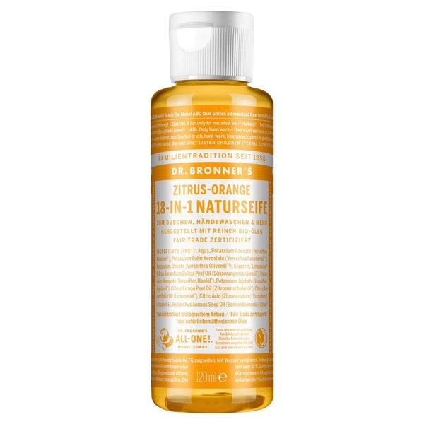 Dr.bronners 18in1 Naturseife flüssig Zit 120 ml