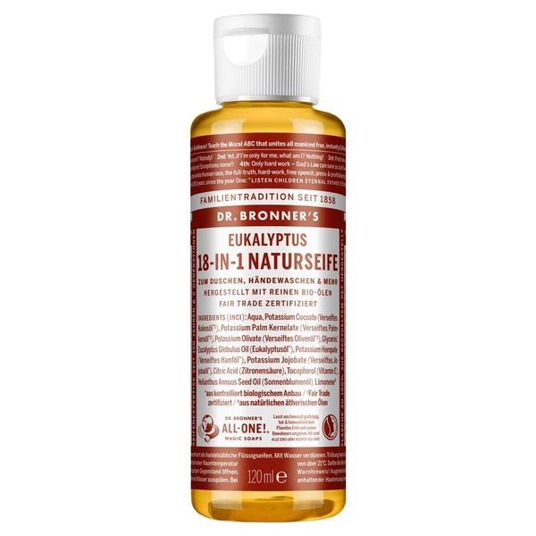 Dr.bronners 18in1 Naturseife flüssig Euk 120 ml