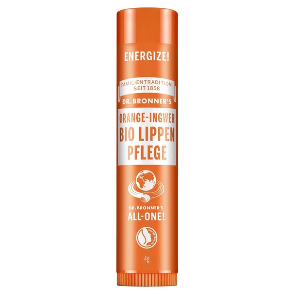 Dr.bronners BIO Lippenbalsam Orange-Ingw 4 g