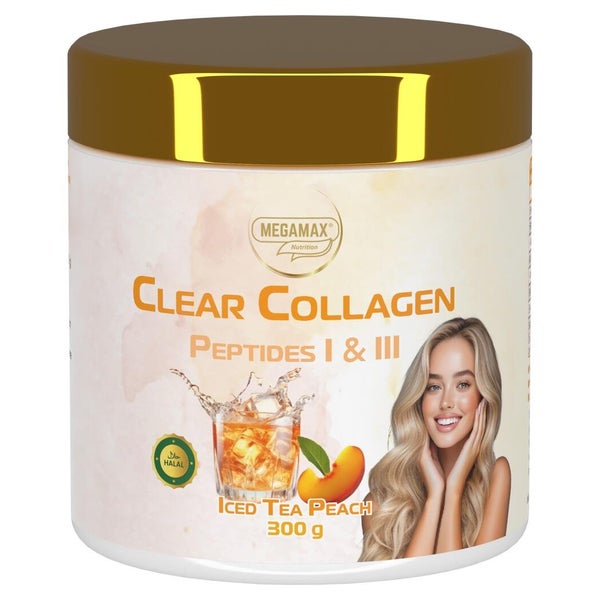 Collagen Clear Glow - Kollagen Peptide Pfirsich 300 g