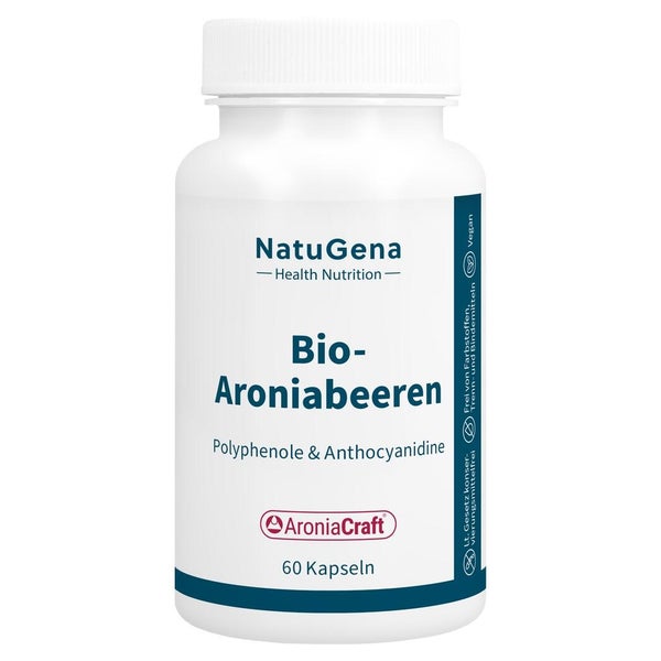 Bio-aroniabeeren 500 Mg Polyphenole 60 St