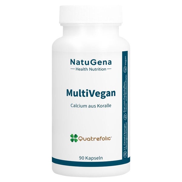 Multivegan Calcium+eisen+vitamin B12 Kapseln 90 St