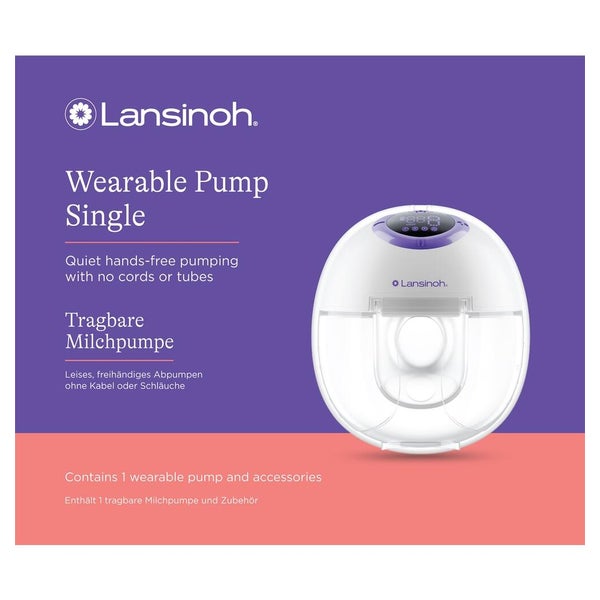 Lansinoh Tragbare Milchpumpe 1 St