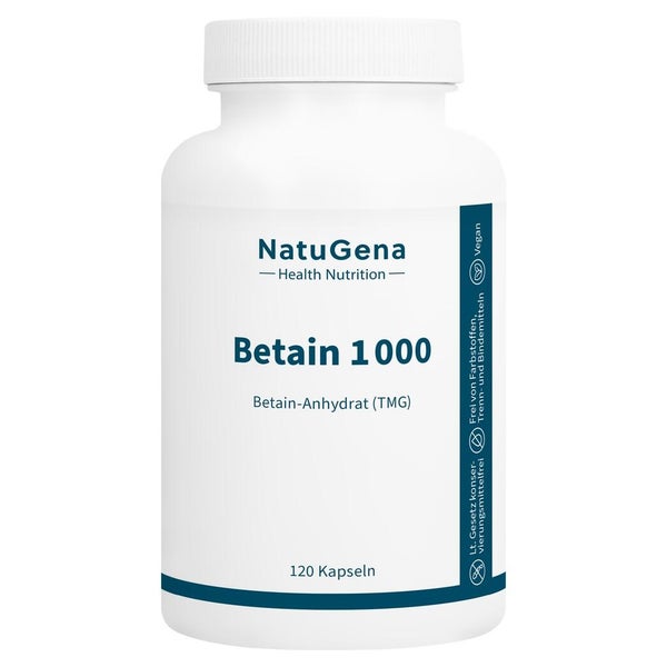 Betain 1000 Tmg Vegan Kapseln 120 St