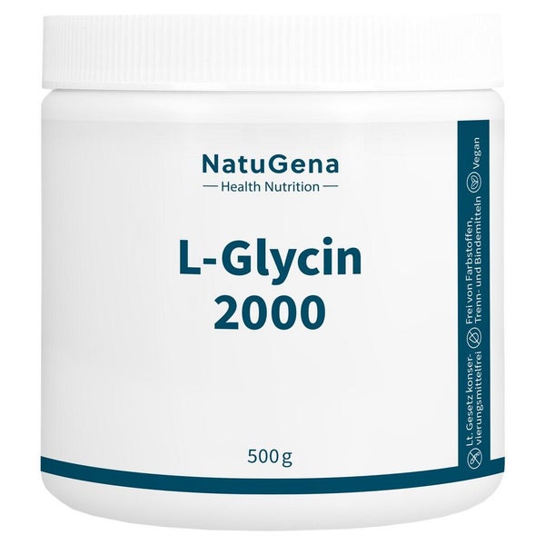 L-glycin 2000 Pulver 500 g