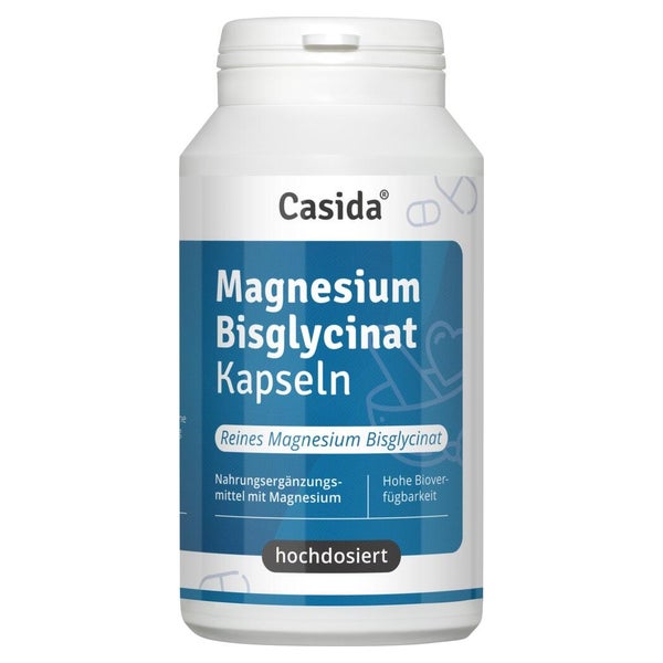 Magnesium Bisglycinat Kapseln Hochdosiert 120 St