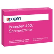 Apogen Ibuprofen 400 Schmerzmittel Filmtabletten 20 St