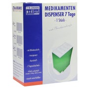 Medikamentendispenser 7 Tage grün trans. 1 St