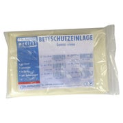 Bettschutzeinlage Gummi 90x120 cm creme 1 St