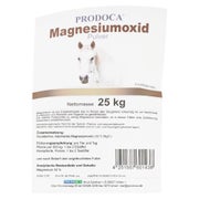 Magnesiumoxid Pulver vet. 25 kg