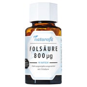 Naturafit Folsäure 800 µg Kapseln 90 St