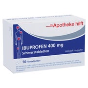Ibuprofen 400 Mg Die Apotheke Hilft Filmtabletten 50 St