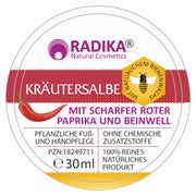 KrÄutersalbe Mit Schar. Roter Paprika Und Bein. 30 ml