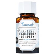 Produktabbildung: Naturafit Proflor 6 Bakterienkulturen Komplex Kps. 80 St