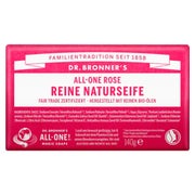 Dr.bronners Reine Naturseife Rose 1X140 g
