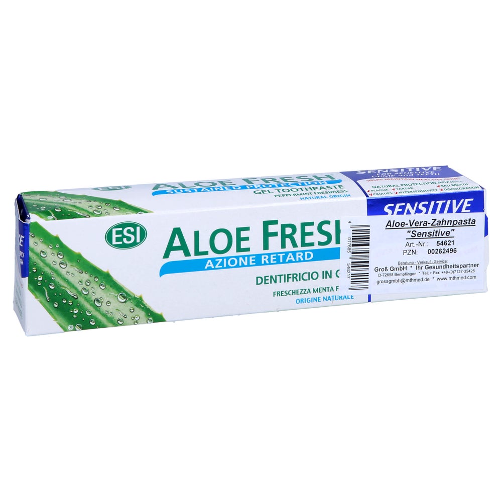 ALOE VERA Zahnpasta Sensitiv 100 ml