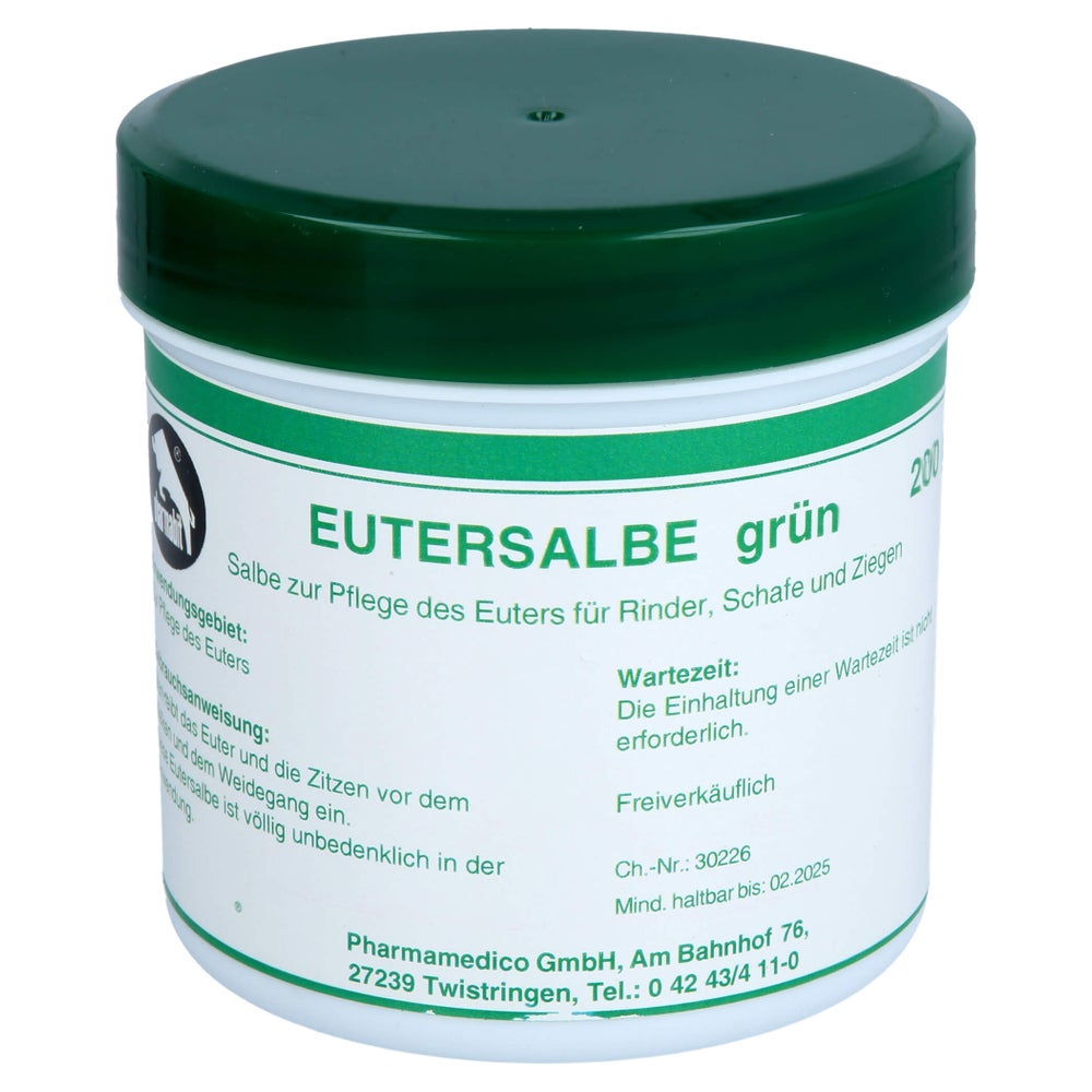 Eutersalbe grün vet. 200 g