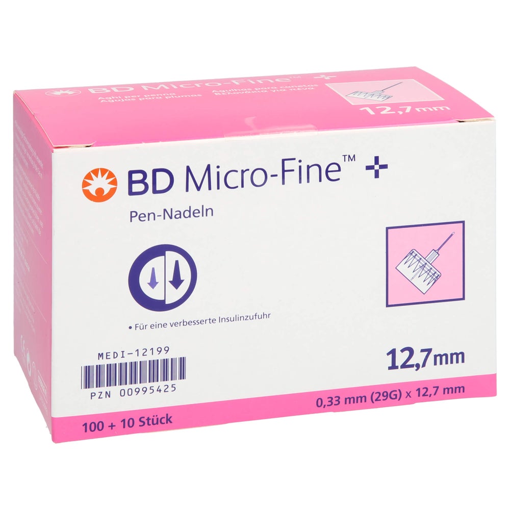BD Micro-fine Pen-nadeln 0,33x12,7 mm 110 St