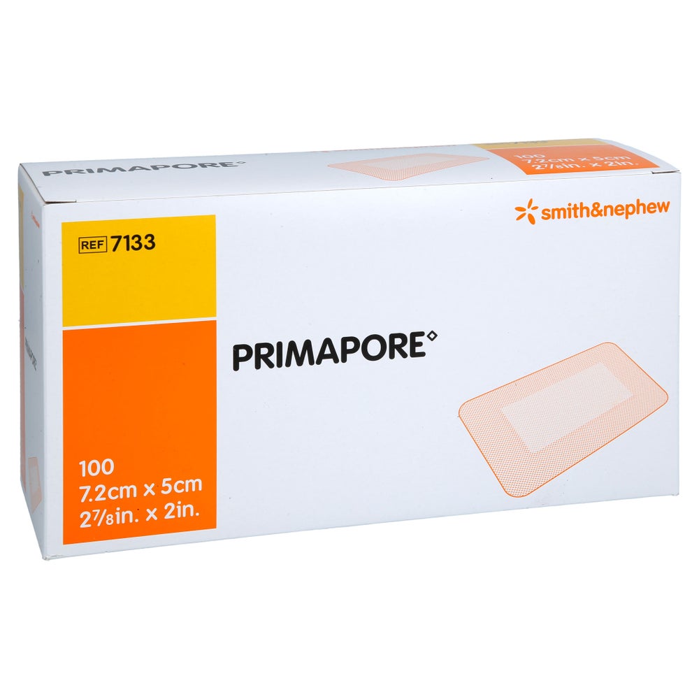 Primapore 5x7,2 Cm Wundverband Steril 100 St