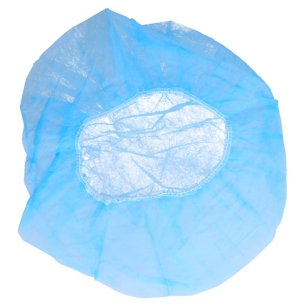 Haube Barett Drm.50 cm M blau 10 St