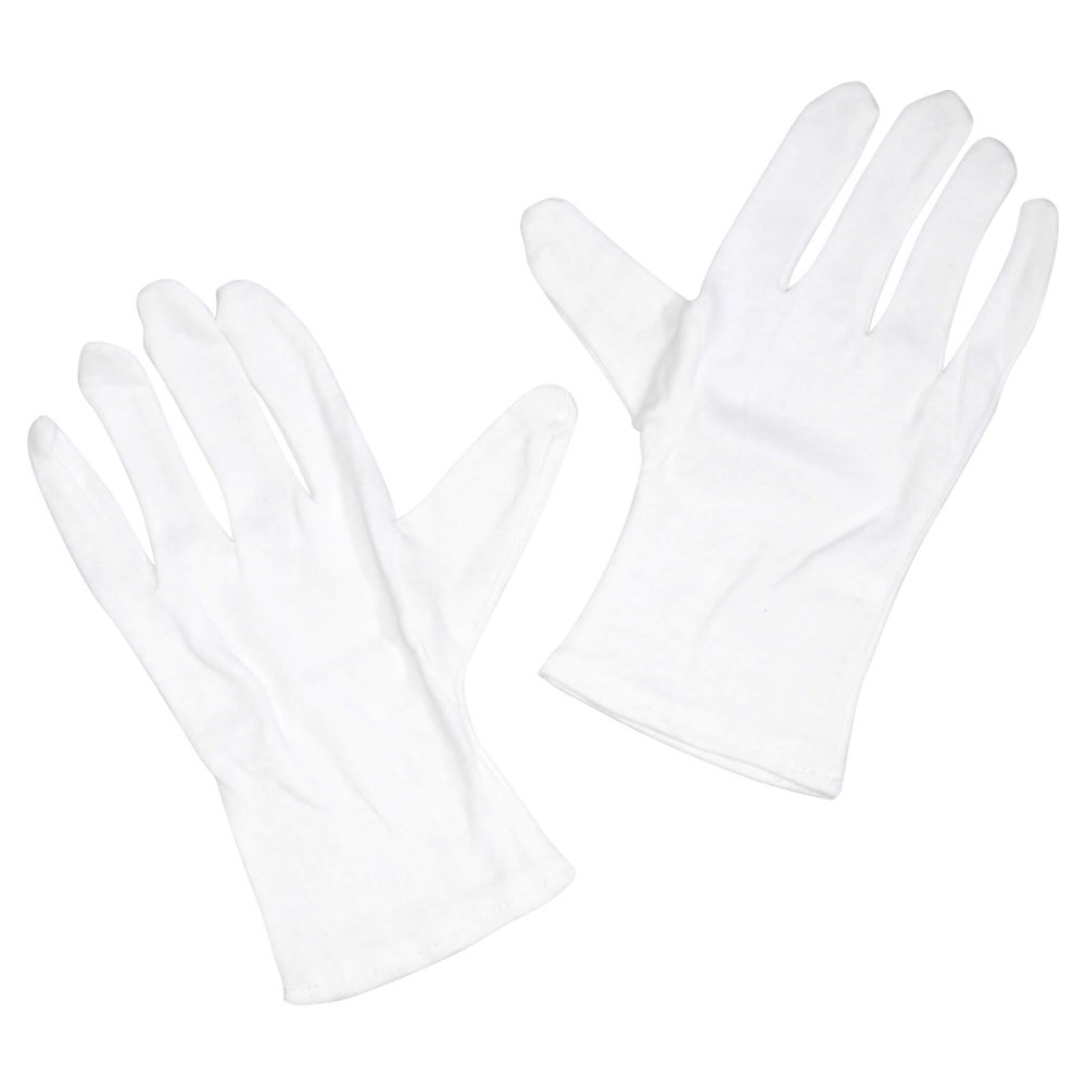 Handschuhe Baumwolle Gr.8 gebleicht 1X2 St